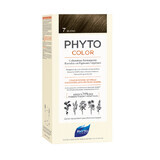 Pintura Phytocolor, tono 7 rubio, 40 ml, Phyto