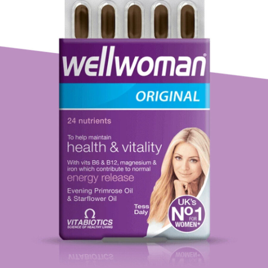 Wellwoman, 30 cápsulas, Vitabiotics