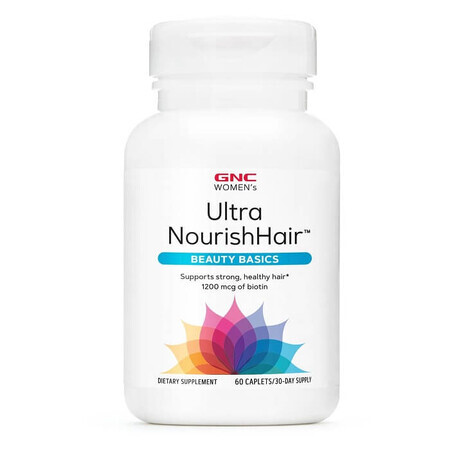 Womens Ultra Nourish-Hair (299611), 60 comprimidos, GNC