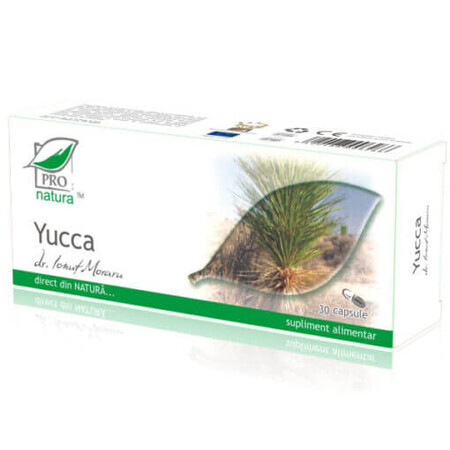 Yucca, 30 cápsulas, Pro Natura