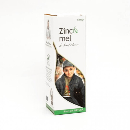 Zinc&amp;Mel Jarabe, 100 ml, Pro Natura