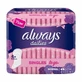 Almohadilla absorbente Always Dailies Singles To Go, 20 unidades, P&amp;G