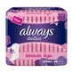 Almohadilla absorbente Always Dailies Singles To Go, 20 unidades, P&amp;amp;G