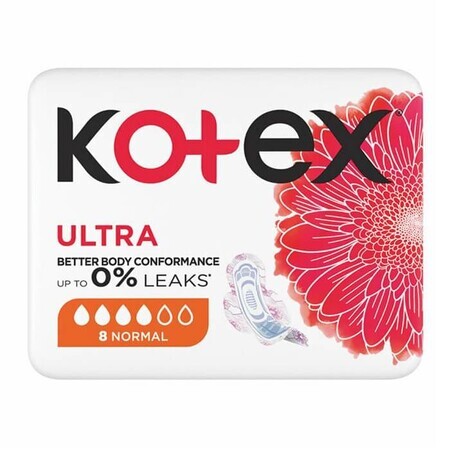 Assorbenti Ultra Normal, 8 pezzi, Kotex