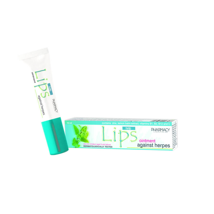 Pomada labial contra el herpes, 10 ml, Farmacia Laboratoires