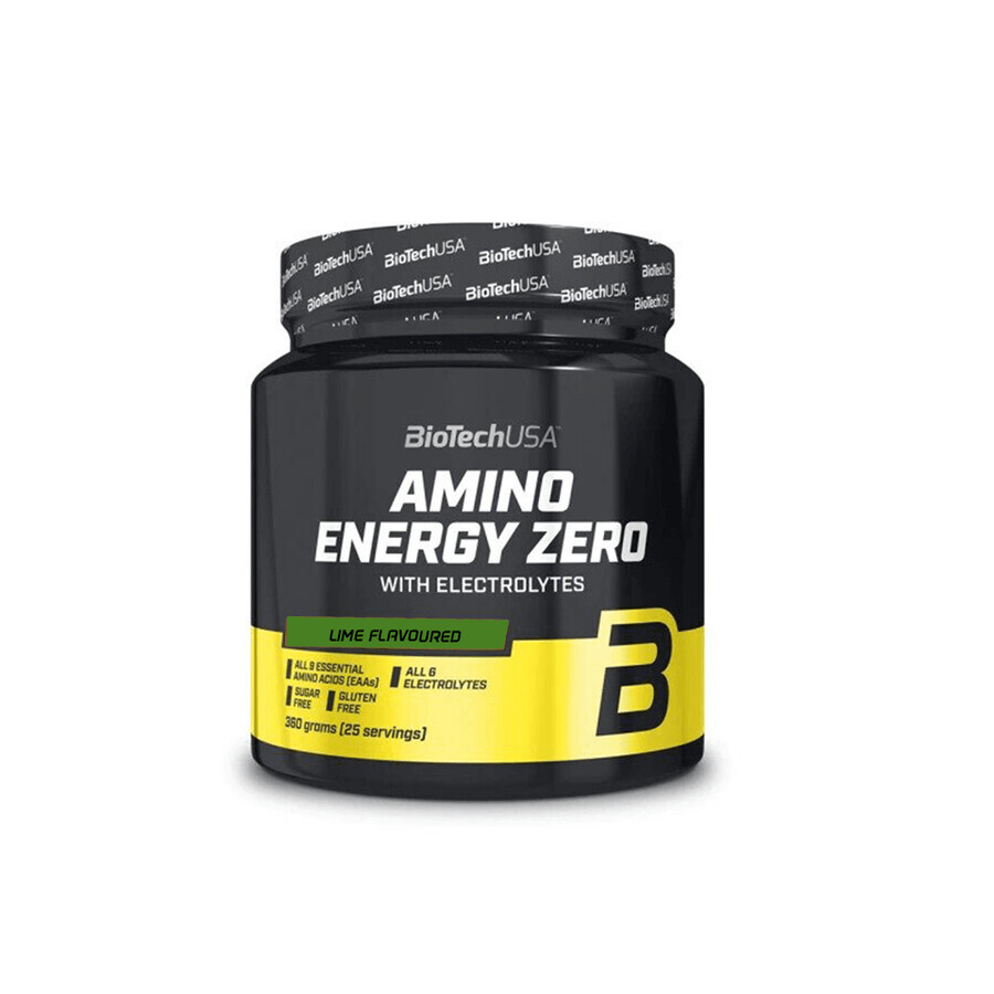 Amino Energy Zero Lime, 360 grammes, BioTechUSA