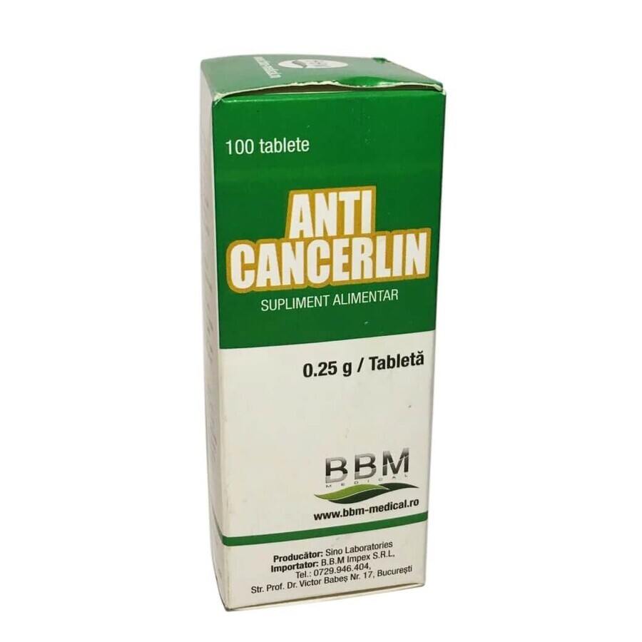 Anticancerlin, 100 comprimido, BBM Medical