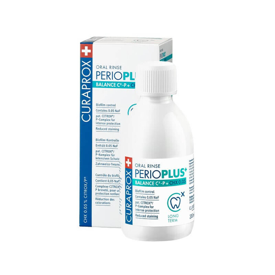 Curaden Curaprox - Perio Plus Balance Collutorio Chx 0,05%, 200ml