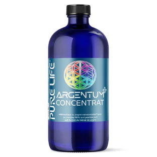 ARGENTUM+ 30 ppm argento colloidale ionico, 480 ml, Pure Life