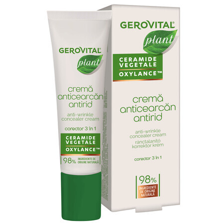 Plantaardige antirimpel- en antirimpelcrème, 15 ml, Gerovital