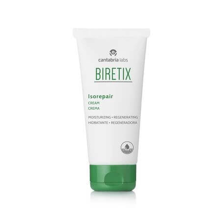 Biretix Isorepair crema hidratante y regeneradora, 50 ml, Cantabria Labs