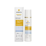 Crema para pieles sensibles con protector solar SPF50 Urban 365 Repaskin, 50 ml, Sesderma