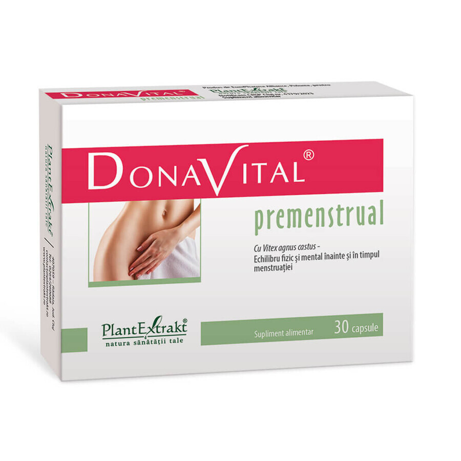 Donavital premestruale, 30 capsule, Plant Extrakt