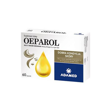 Oeparol, aceite de semillas de onagra, 60 cápsulas