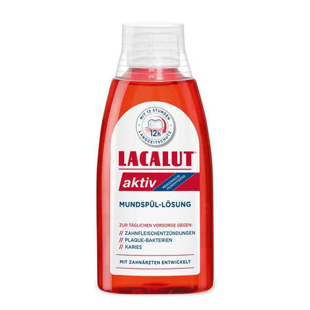 Collutorio Lacalut Aktiv, 300 ml, CONFEZIONE DANNEGGIATA, Natur Produkt