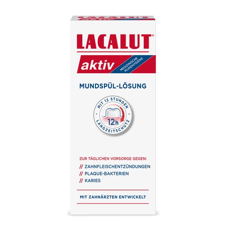 Collutorio Lacalut Aktiv, 300 ml, CONFEZIONE DANNEGGIATA, Natur Produkt