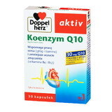 Doppio Cuore Attivo Coenzima Q10 - Integratore alimentare in capsule, per sostenere la vitalità fisica e la salute del cuore. Complemento ideale per la tua alimentazione quotidiana.