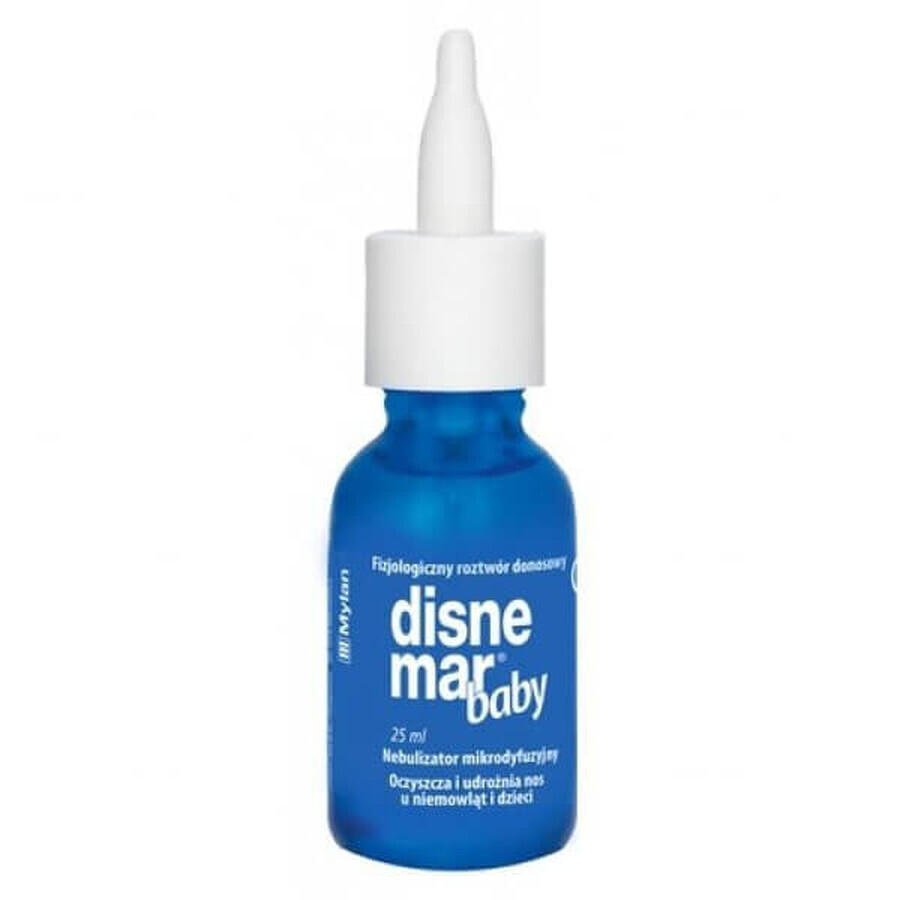 Disnemar Baby, spray nasal isotónico de 0 a 4 años, 25 ml