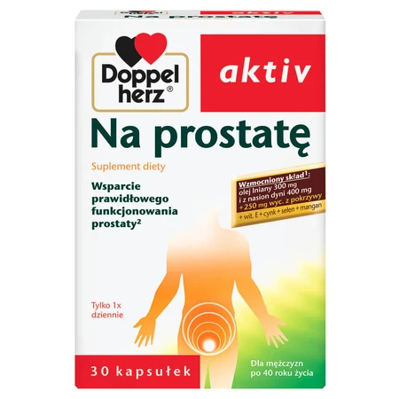 Doppelherz aktiv Pentru prostată, 30 capsule