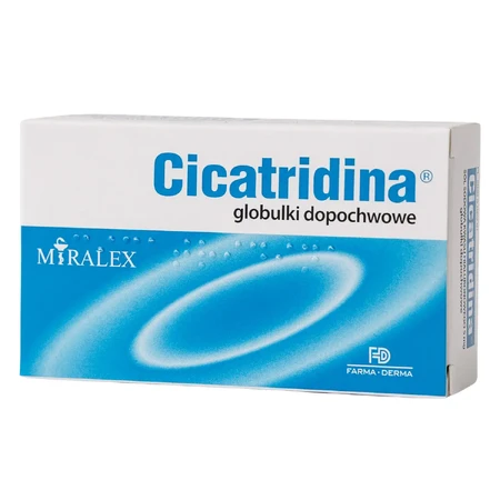 Cicatridina ovule vaginale, 10 bucăți, Miralex