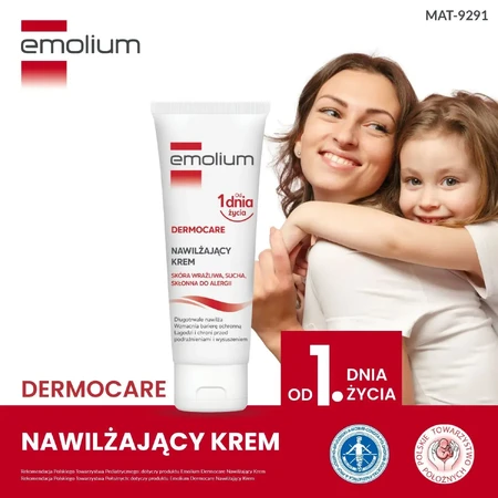 Crema per la cura della pelle secca Emolium, 75ml, per neonati e adulti