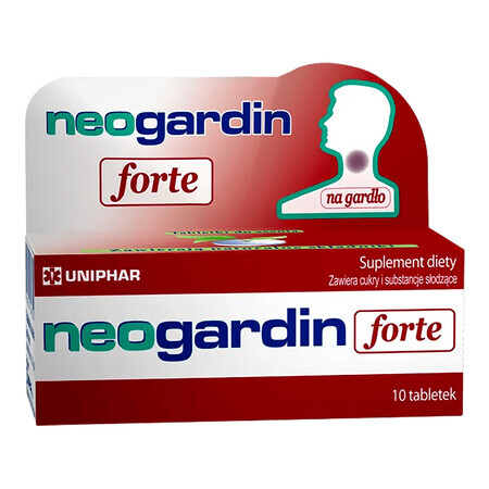 Neogardin Forte, 10 pastilles