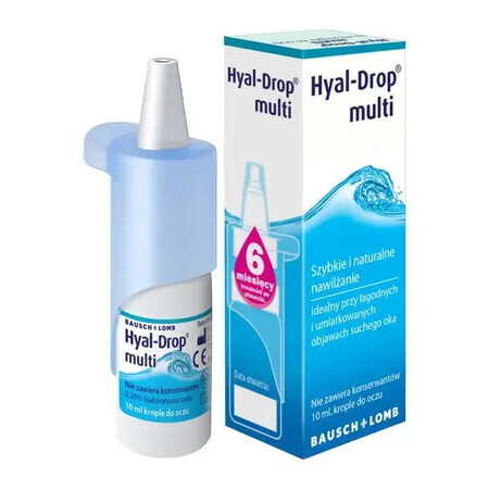 Hyal-Drop Multi, colirio hidratante, 10 ml