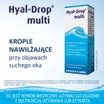Hyal-Drop Multi, colirio hidratante, 10 ml