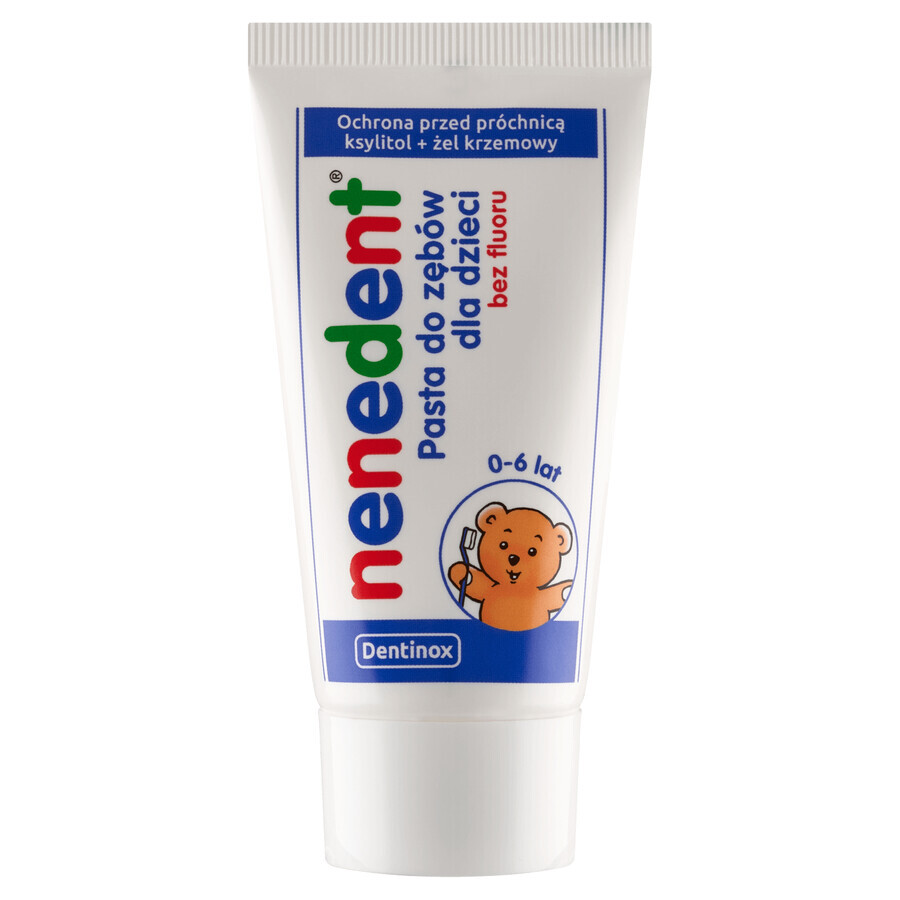 Nedent, fluoride-free toothpaste for children, 50 ml