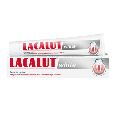 Lacalut White, pasta dentífrica, 75 ml