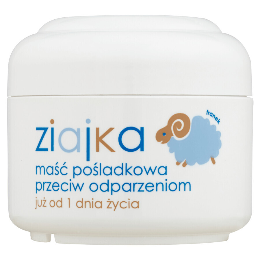 Ziajka, buttocks ointment against festive irritations, from the first day of life, 50 ml