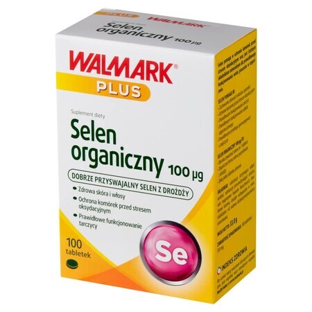 Walmark Selenium organic 100 µg, 100 tablets