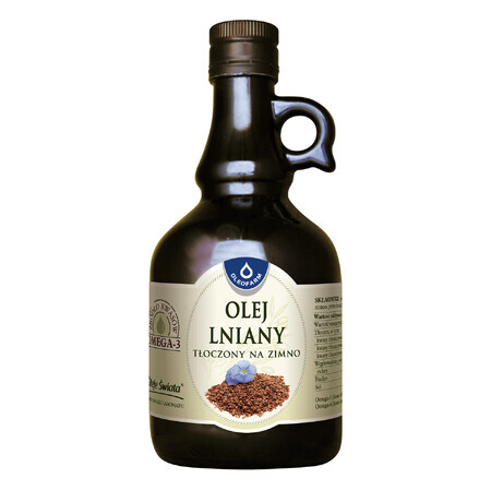 Oleofarm Oils of the World Linseed oil, cold pressed, 500 ml