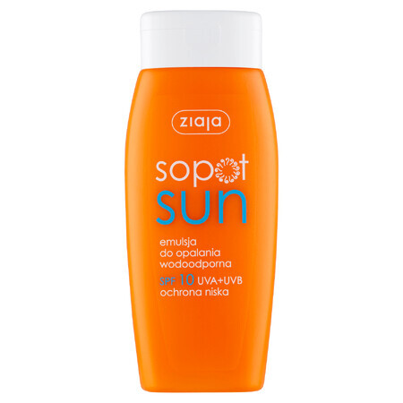 Ziaja Sopot Sun, SPF 10 tanning emulsion, 150 ml