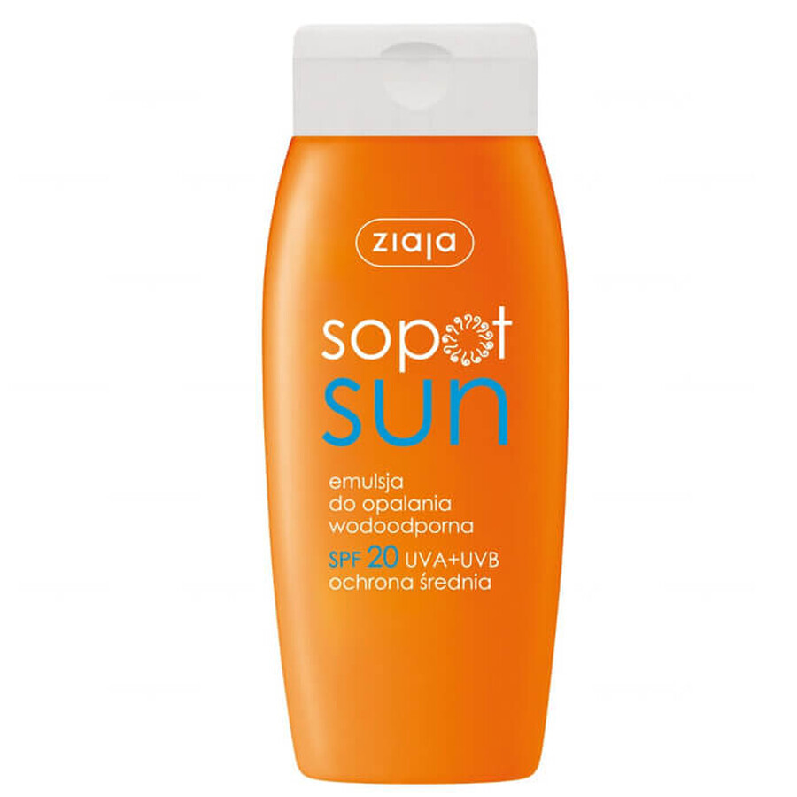 Ziaja Sopot Sun, SPF20 sunscreen emulsion, 150 ml