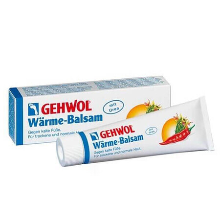 Gehwol Warme, loción caliente para pies, 75 ml