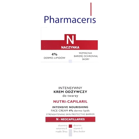 Crema Nutriente Viso Pharmaceris N Nutri-Capilaril 50 ml