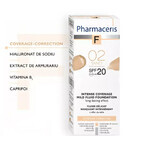 Pharmaceris F Coverage-Correction, fluide délicat à couvrance intense, 02 Sable, SPF 20, 30 ml