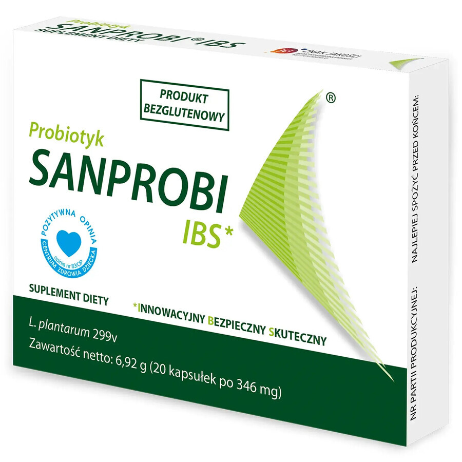 Sanprobi IBS, 20 cápsulas