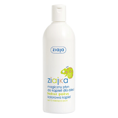 Ziajka, líquido de baño mágico para niños hokus pokus, baño de colores, a partir de 12 meses, 400 ml