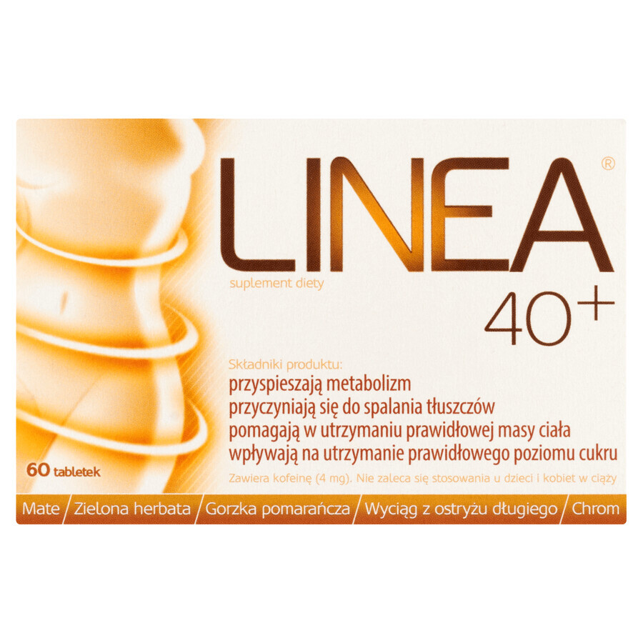 Linea 40+, 60 tablets