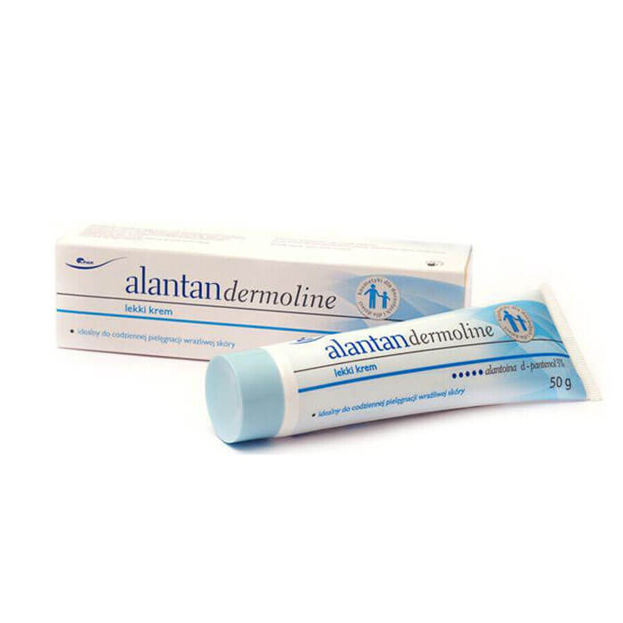 Alantan Dermoline, light cream, sensitive skin, 50 g