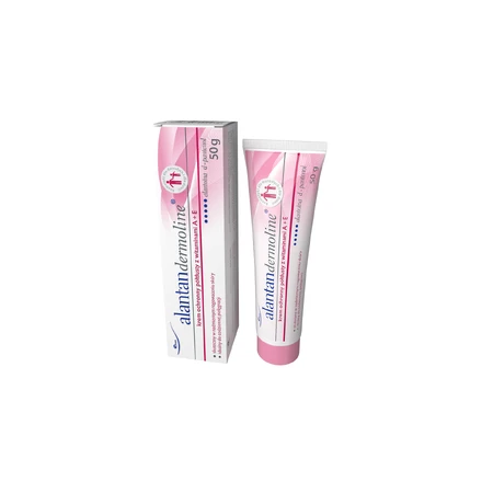 Alantan Dermoline, crema protectora semigrasa con vitaminas A + E, 50 g