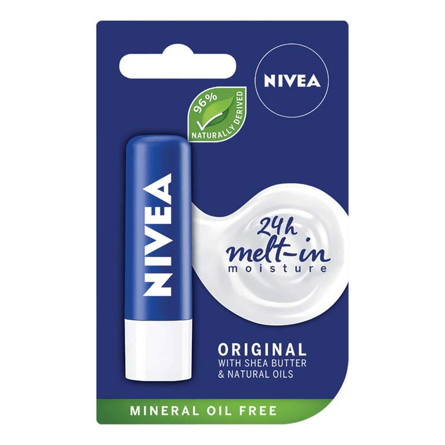 Balsamo labbra originale, 4,8 g, Nivea