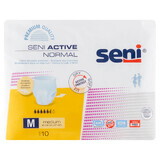 Seni Active Normal, calzoncillos absorbentes, Mediano, 80-110 cm, 10 unidades