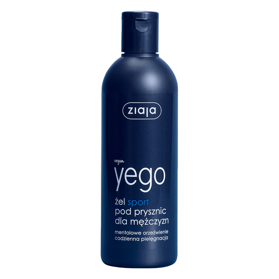 Ziaja Yego, Gel de ducha, Sport, 300 ml