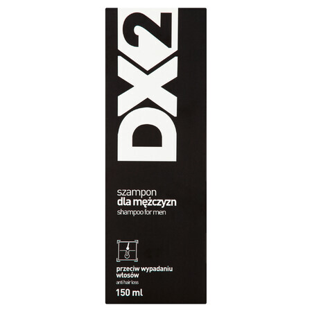 DX2, champú anticaída para hombres, 150 ml ENVASE CONTAMINADO