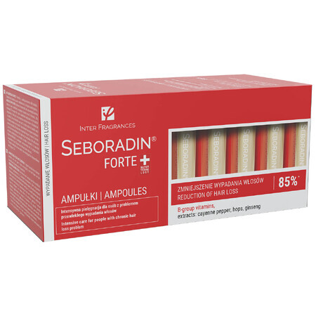 Seboradin Forte, behandeling tegen haaruitval, 5,5 ml x 14 ampullen