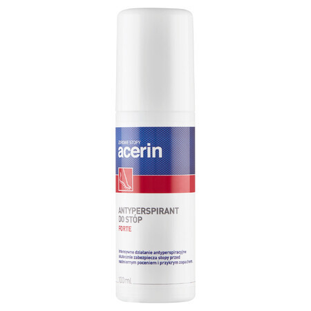 Acerin Antiperspirant Forte, Deodorant for feet, 100 ml