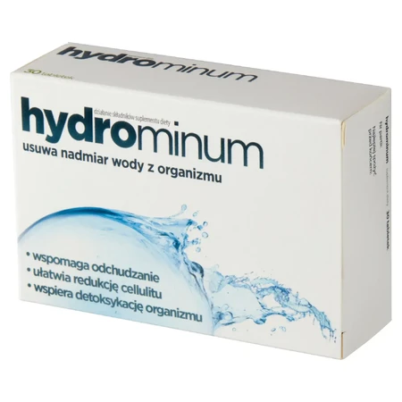 Hydrominum, 30 tabletek - Dugi termin wanoci!